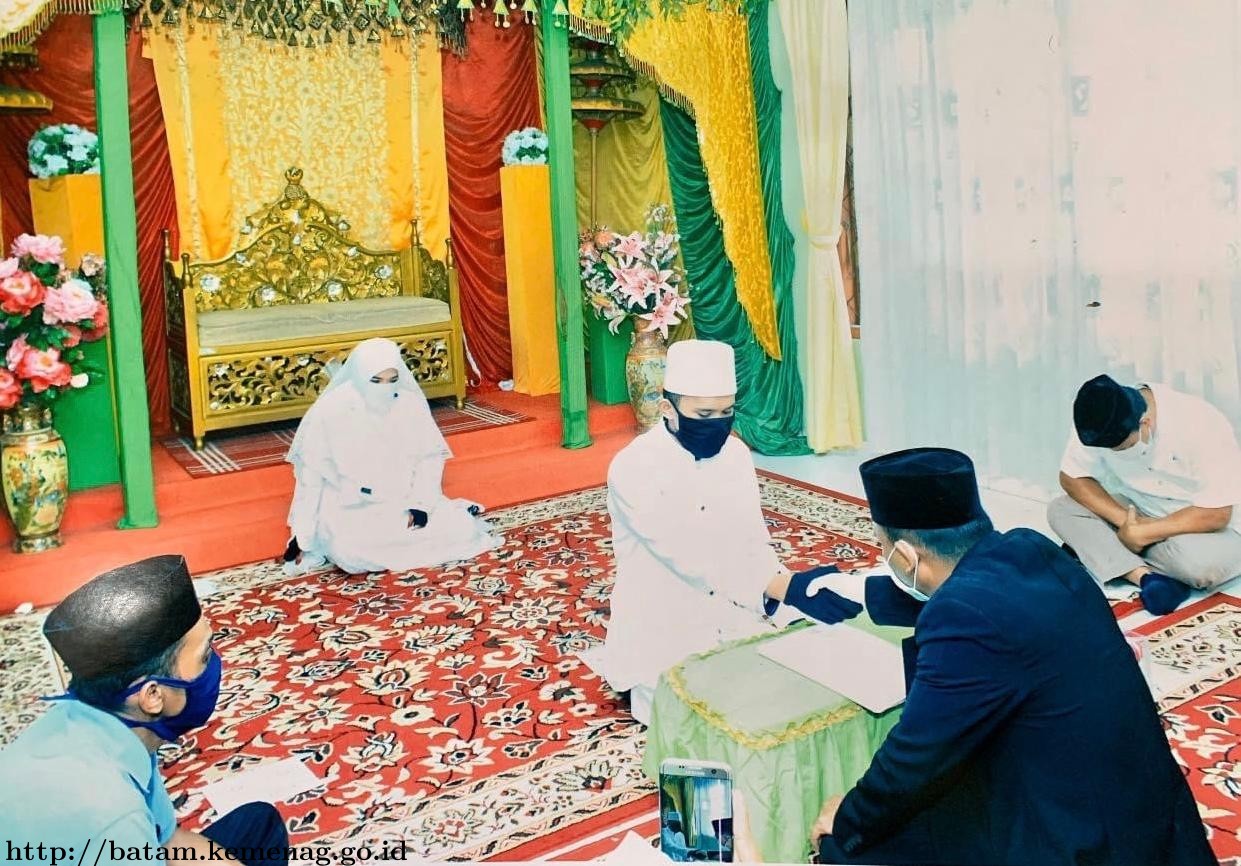 Pencatatan Pernikahan Pada Masa Pandemi Covid 19 di KUA Batu Ampar Turun Drastis