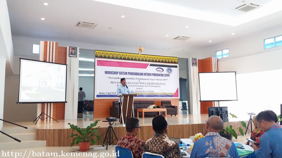 Gubernur Kepri Buka Workshop SPIP
