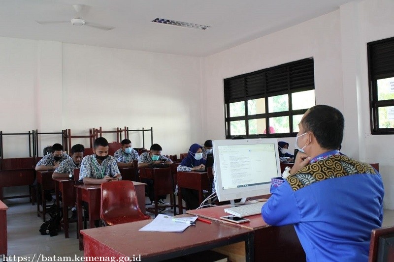 MAN Batam Gelar PAS TP. 2021-2022