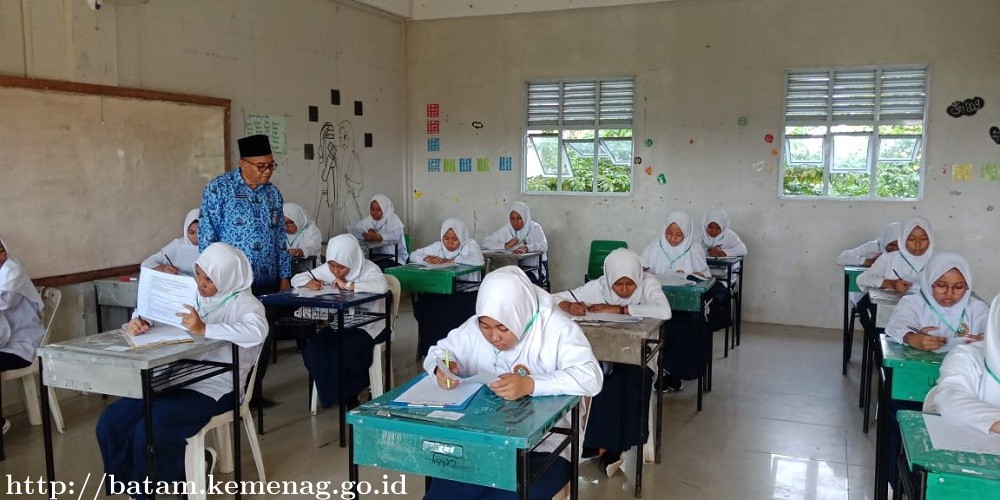 PPS Wustha Se Kota Batam Laksanakan USBN Serentak