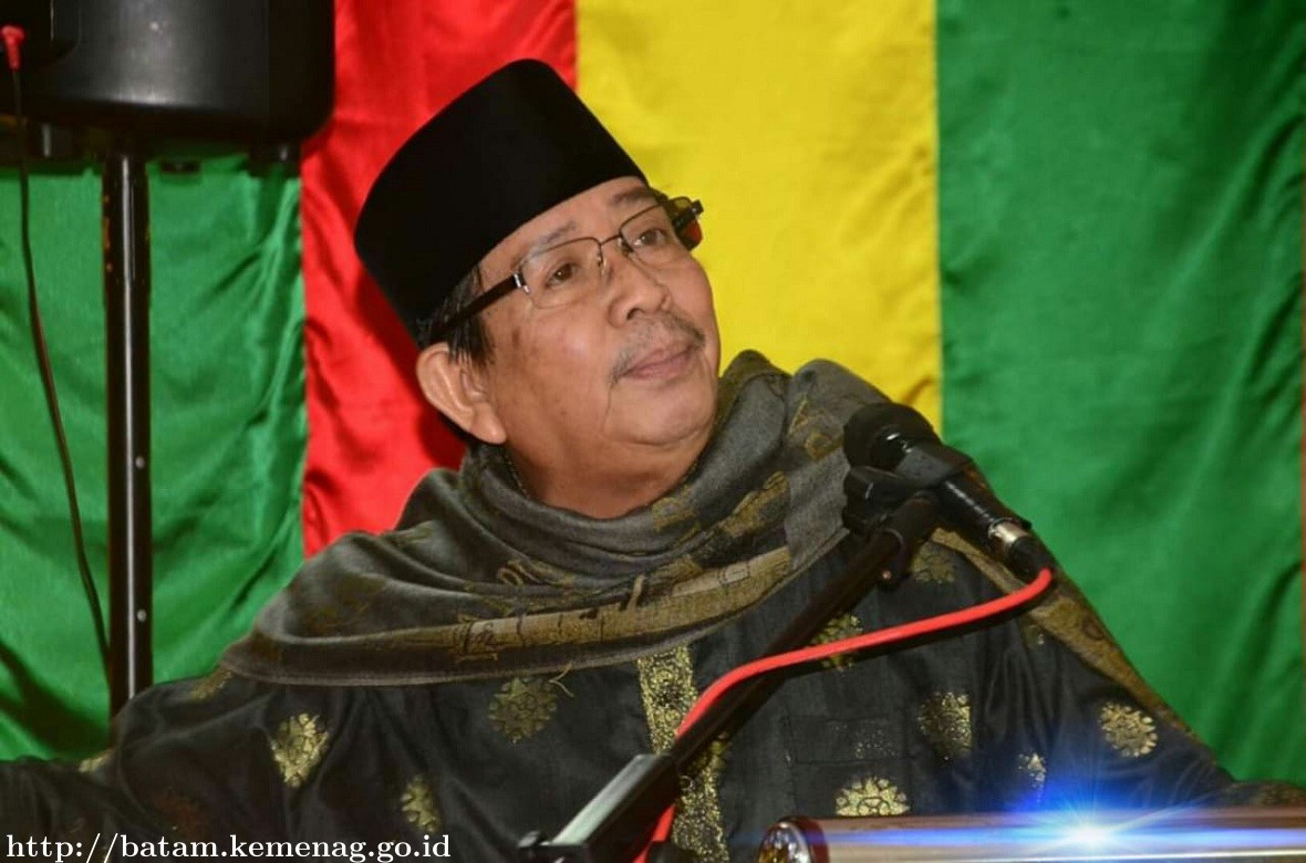 Ketua Lembaga Adat Melayu Kota Batam Dato H.Nyat Kadir Menghimbau Masyarakat Batam Jangan Terlalu Mudah Terpropokasi Dengan Berita Yang Ada