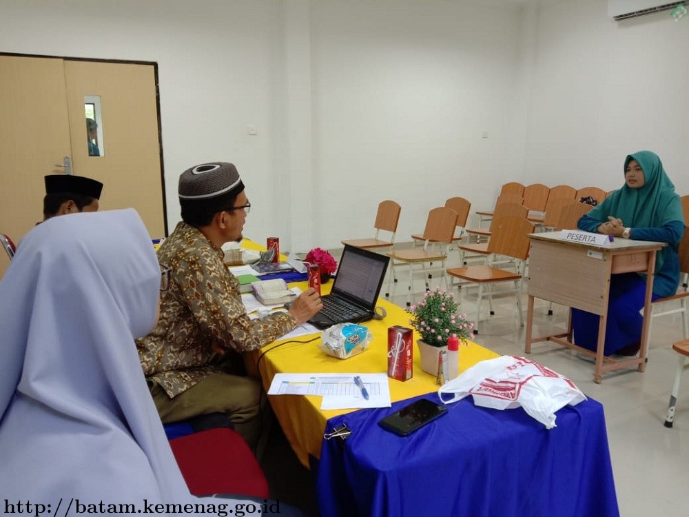 MAN IC Batam Gelar Ujian Tahfidz Qur an Gelombang ke 3