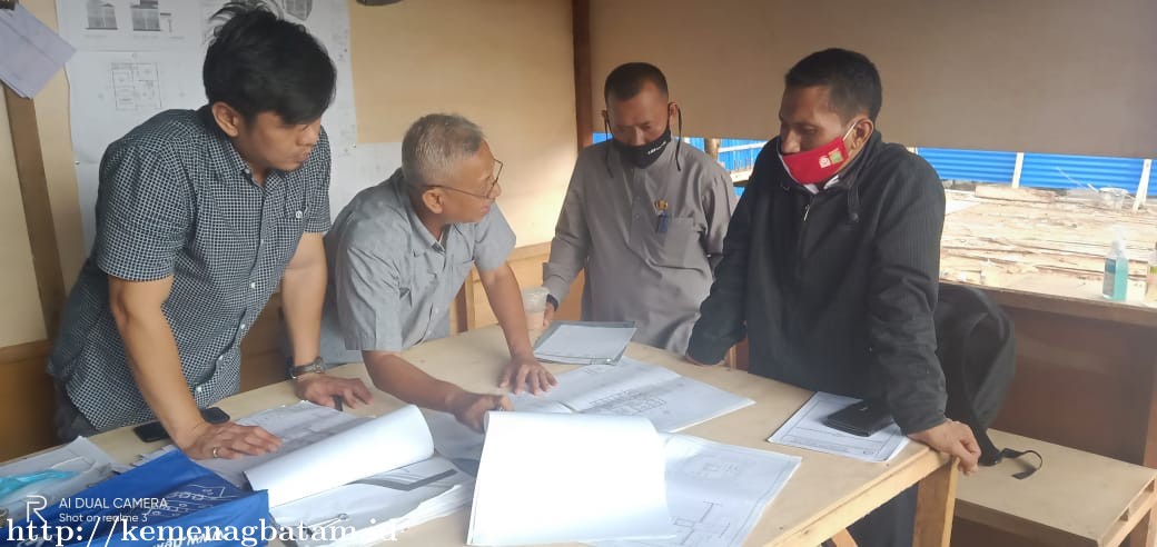 Setiap Pekan, Kemenag Batam Rutin Laksanakan Rapat Progres Pembangunan