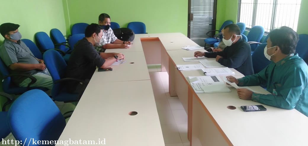 Tim Pokja Proyek Pembangunan Mess Guru MAN IC Batam Lakukan Verifikasi dan Pembuktian Kualifikasi