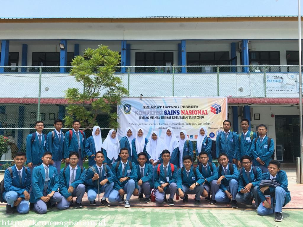 4 Siswa MAN IC Batam Wakili Provinsi Kepri di Ajang Kompetisi Sains Nasional