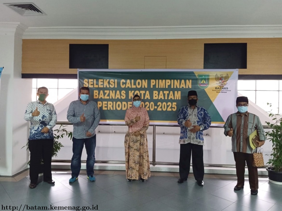 19 Peserta Mengikuti Seleksi Calon Pimpinan BAZNAS Kota Batam