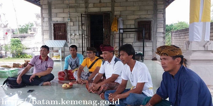 Umat Hindu Gelar Dharma Thula Di Pura Agung Amertha Bhuana Batam