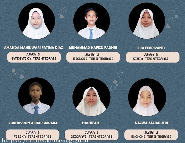 MAN Batam Ukir Prestasi dalam KSM Tingkat Kota 2021