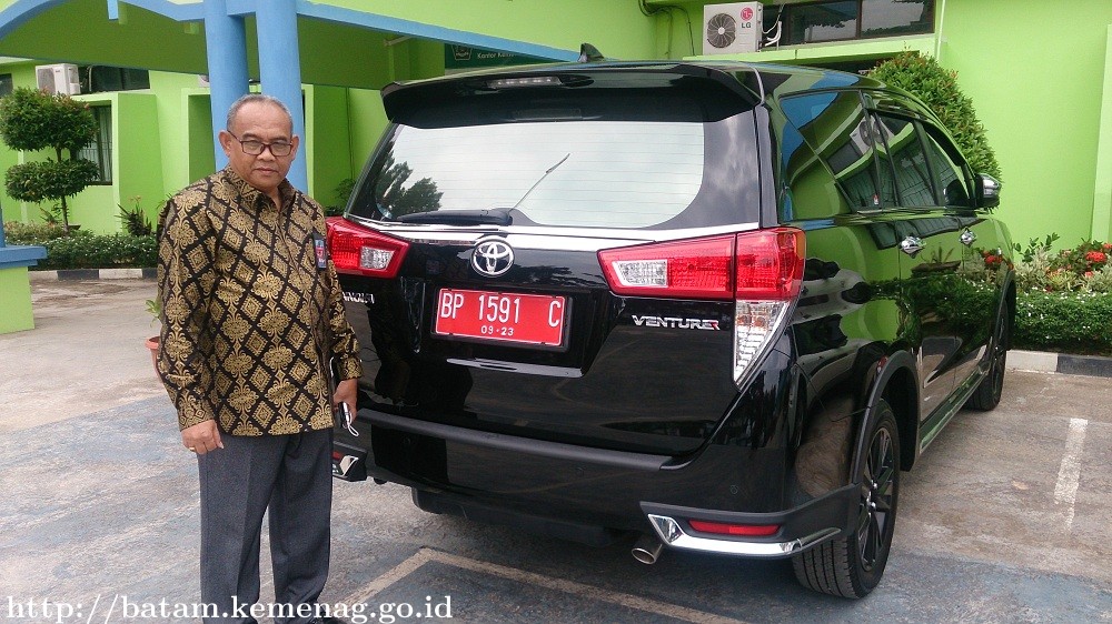 Kemenag Batam Miliki Mobil Dinas Baru