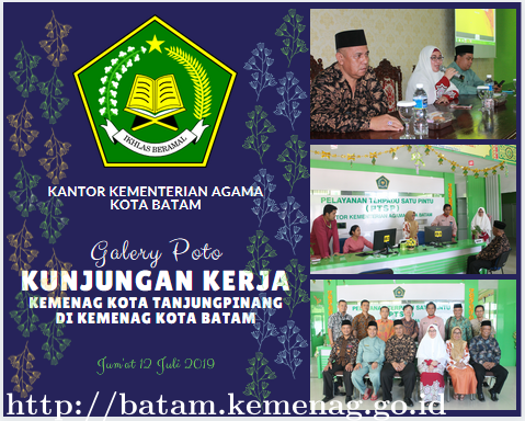 Kemenag Kota Batam Berbagi Ilmu PTSP dengan Kemenag Kota Tanjungpinang