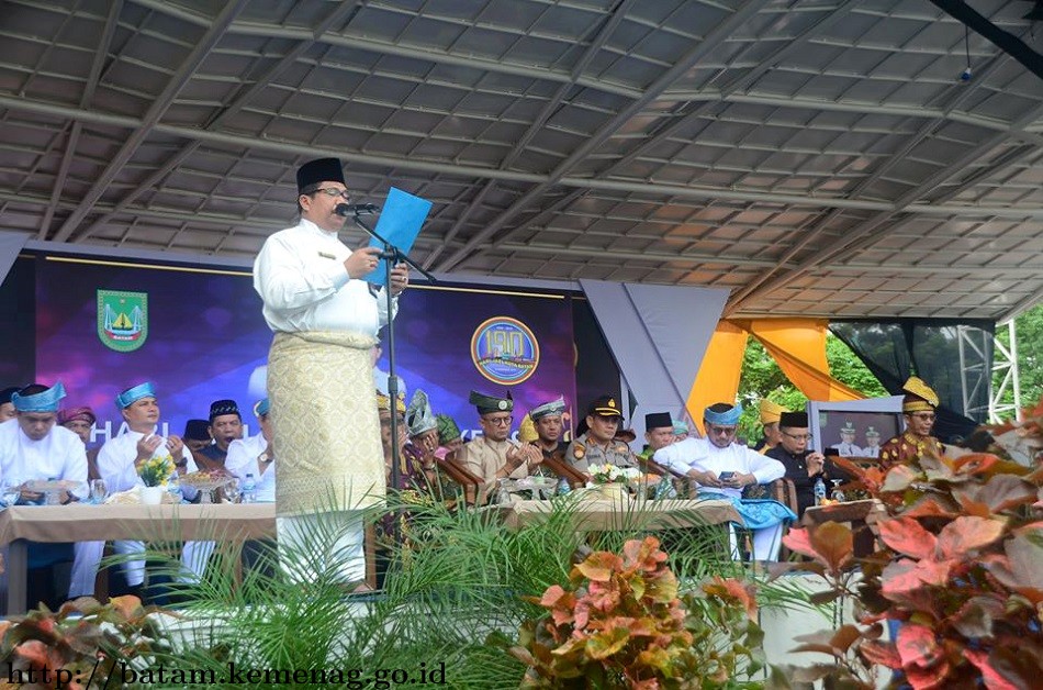 Jadikan Hari Jadi Kota Batam Ke 190 Sebagai Momentum Untuk Membangun Dan Memajukan Masyarakat Kota Batam