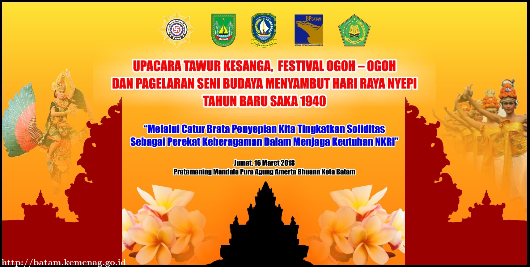 Jelang Perayaan Nyepi, Umat Hindu Gelar Tawur Kesanga dan Parade Ogoh-Ogoh
