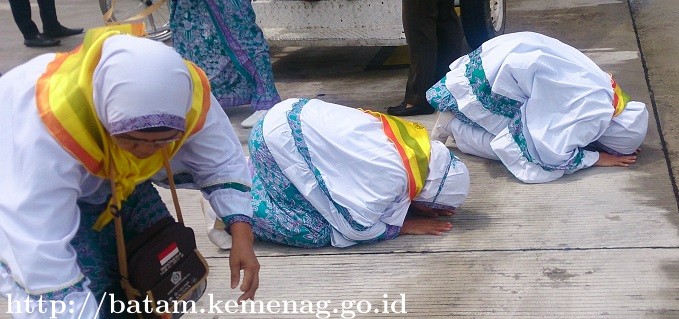 Kloter 9 BTH Telah di Asrama Embarkasi