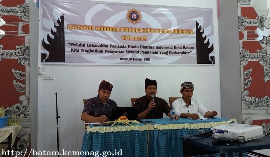 Parisada Kota Batam Gelar Lokasabha Luar Biasa