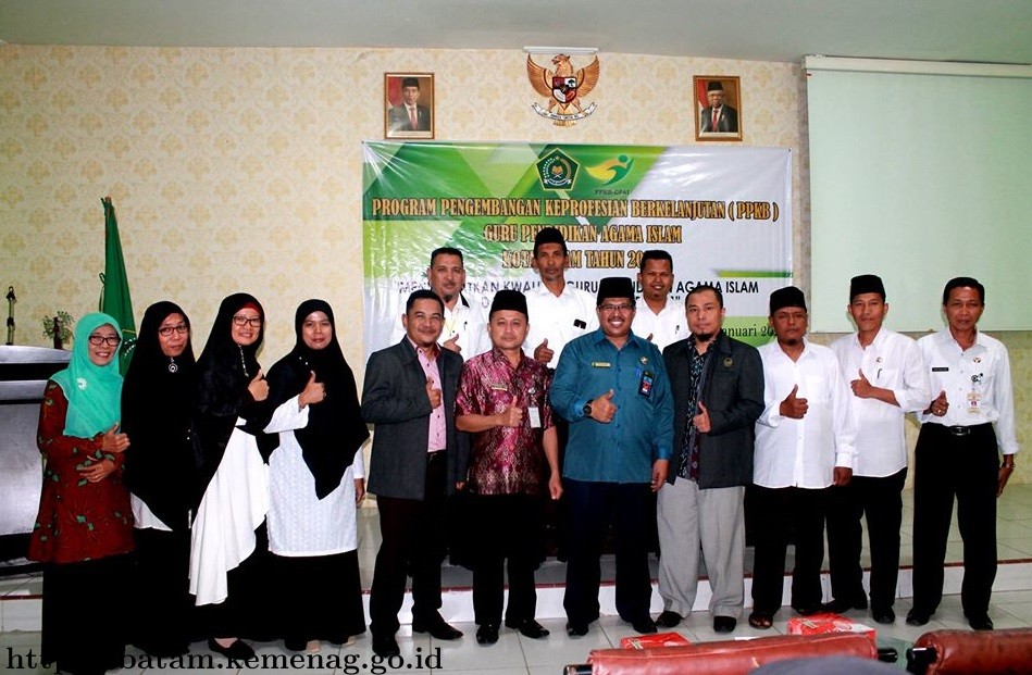 Zulkarnain Umar Buka Kegiatan PPKB Guru Agama Islam Tingkat SD/SMP/SMA/SMK