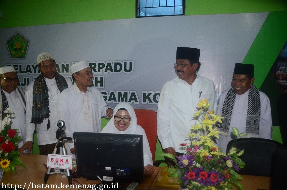 Kemenag Batam Resmikan PTSP Haji dan Umroh