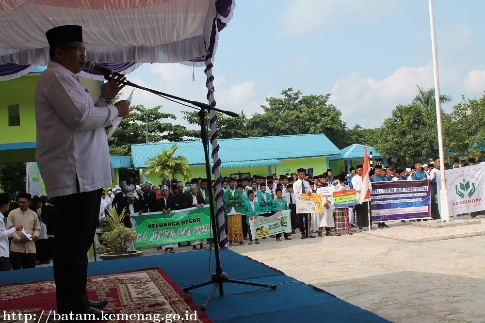 Kemenag Batam Bersama Forum Komunikasi Pondok Pesantren Gelar Gebyar Hari Santri